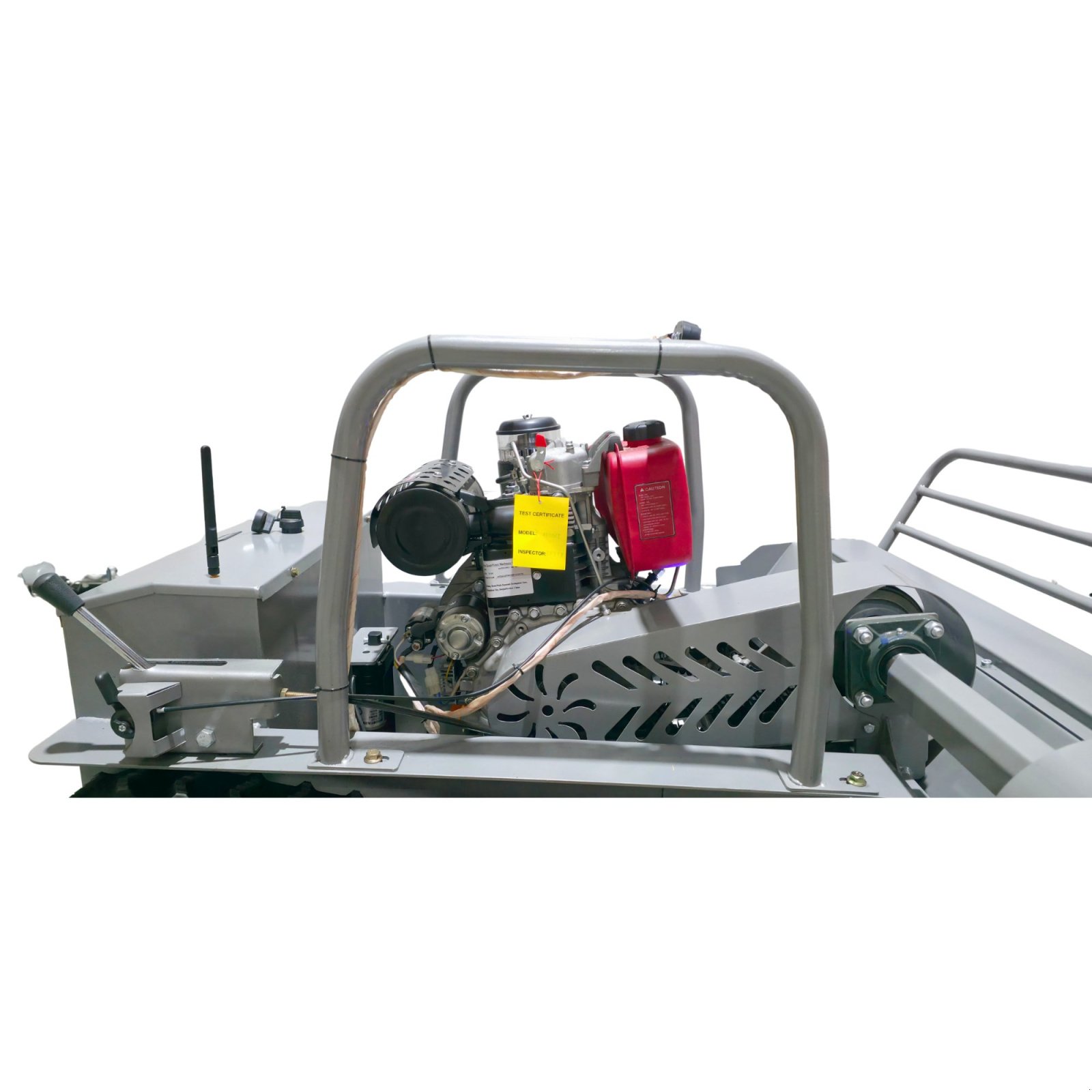 Rasenmäher des Typs AMD AMD-R120 Ferngesteuerter Diesel-Raupenmulcher, Schlegelmulcher - 1200 mm Schnittbreite, Neumaschine in Arbing (Bild 18)